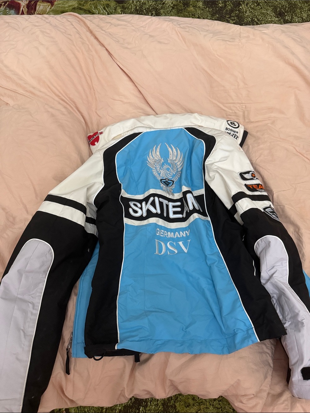 Bogner Blue, Black & White Men’s Ski Jacket